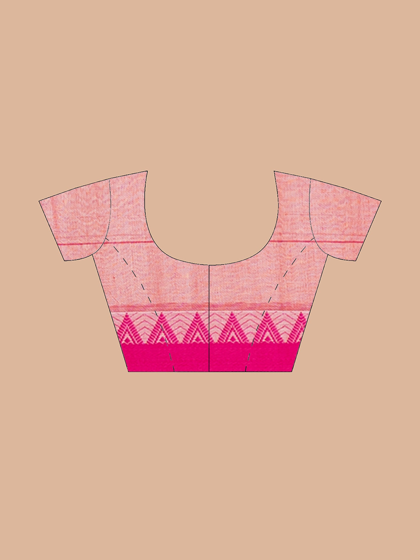 White with Red and Maroon Border Handloom Mul Cotton Saree